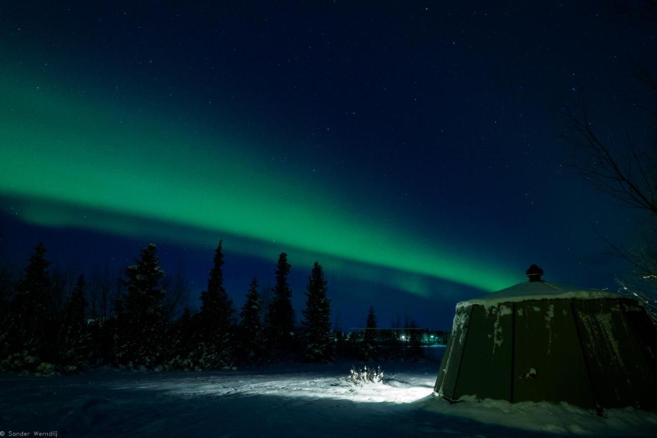 Aurora River Camp Glass Igloos & Cabins Kiruna Zewnętrze zdjęcie