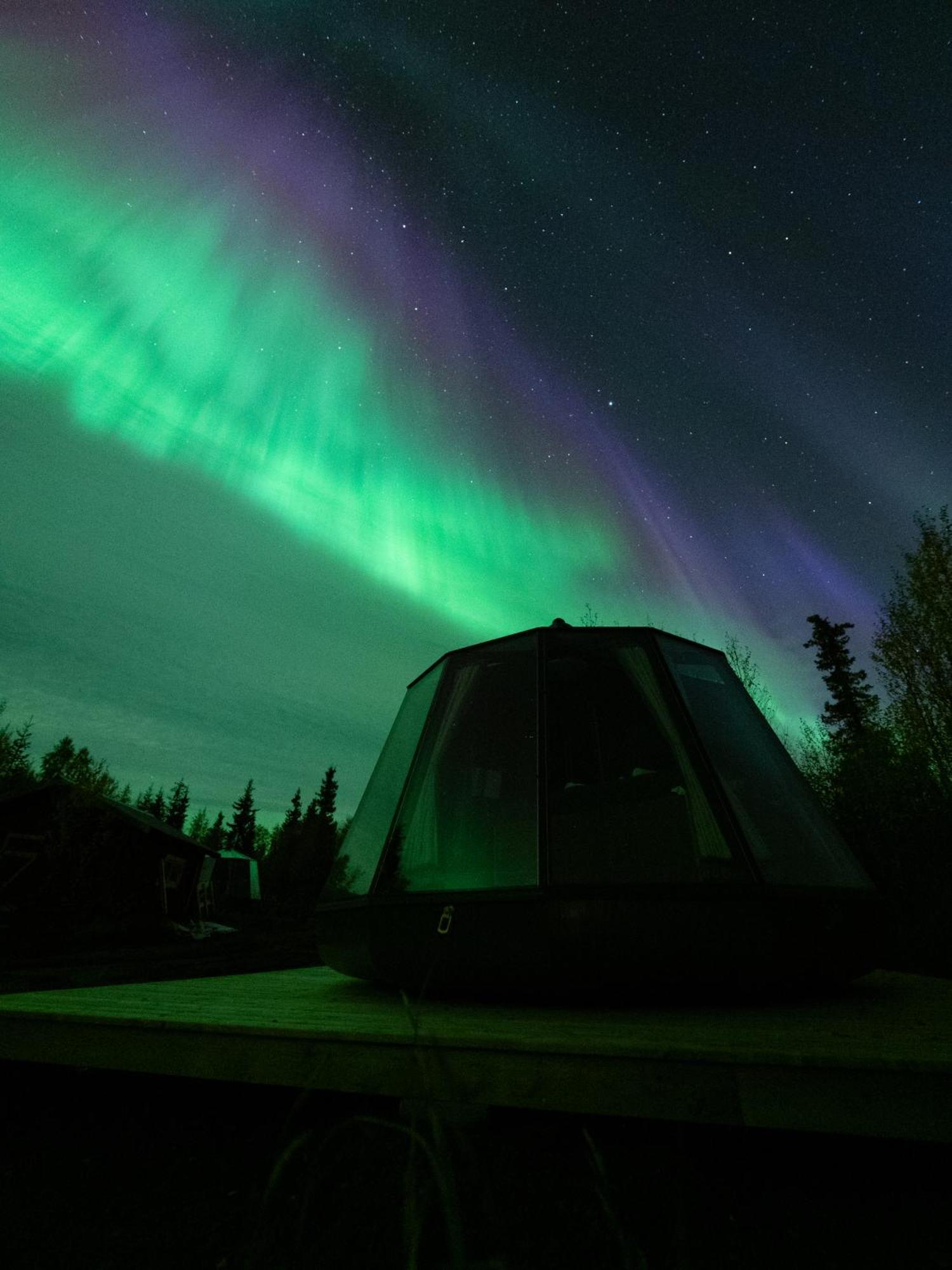 Aurora River Camp Glass Igloos & Cabins Kiruna Zewnętrze zdjęcie